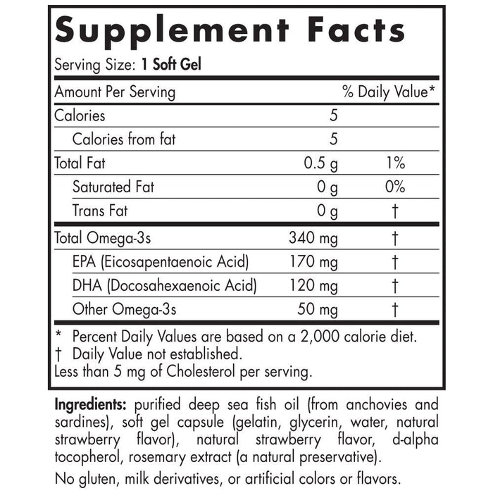 Nordic Naturals Daily Omega Kids, Natural Fruit Flavor - 30 softgels - Health and Wellbeing at MySupplementShop by Nordic Naturals