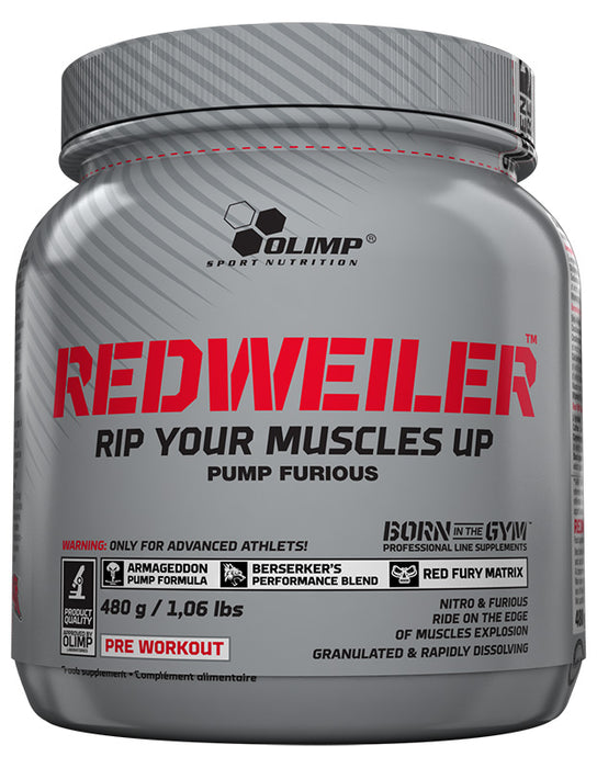 Olimp Nutrition RedWeiler, Blueberry Madness - 480 grams - Nitric Oxide Boosters at MySupplementShop by Olimp Nutrition