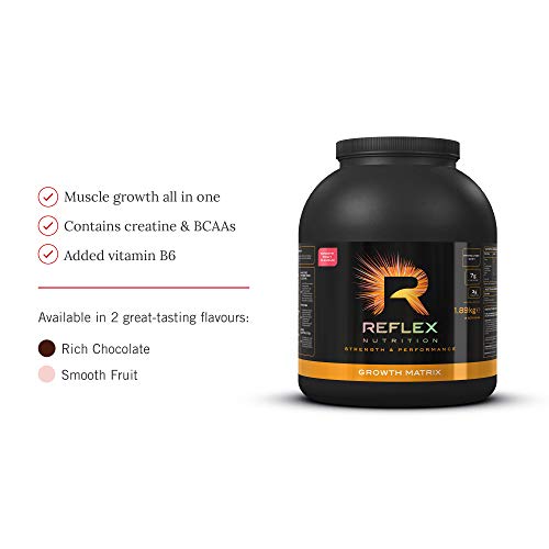 Reflex Nutrition Growth Matrix 1.8Kg Smooth Fruit - Sports Nutrition at MySupplementShop by Reflex Nutrition