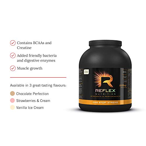 Reflex Nutrition One Stop Xtreme 2.03kg Vanilla Ice Cream - Sports Nutrition at MySupplementShop by Reflex Nutrition