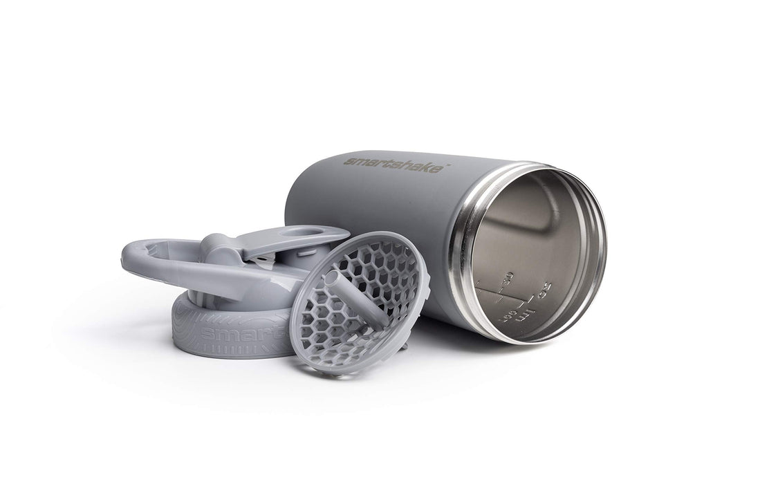 SmartShake Reforce Steel Shaker 900ml Grey - Accessories at MySupplementShop by SmartShake