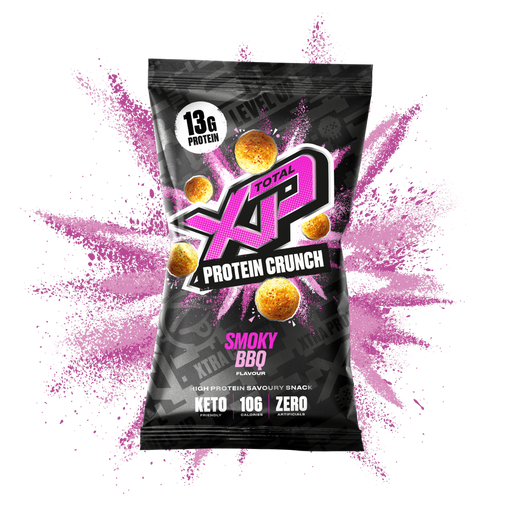 TOTAL XP Protein Crunch - Tasty High Protein Snacks 12 x 24g - Savoury Snack at MySupplementShop by Total XP
