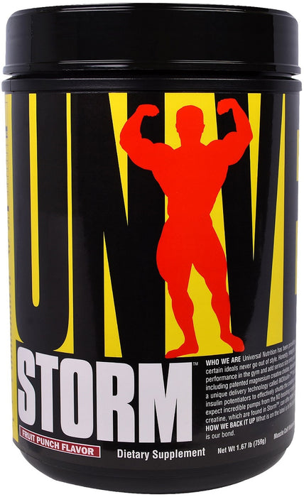 Universal Nutrition Storm, Blue Raspberry - 750 grams - Default Title - Creatine Supplements at MySupplementShop by Universal Nutrition