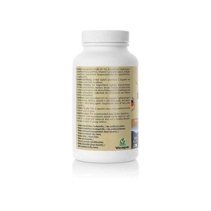 Zein Pharma Maca Gold, 570mg - 180 caps - Health and Wellbeing at MySupplementShop by Zein Pharma