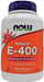NOW Foods Vitamin E-400, Natural - 250 softgels - Vitamins & Minerals at MySupplementShop by NOW Foods