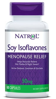 Natrol Soy Isoflavones, 50mg - 60 caps - Sports Supplements at MySupplementShop by Natrol