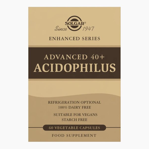 Advanced 40+ Acidophilus - 60 vcaps - Sports Supplements at MySupplementShop by SOLGAR